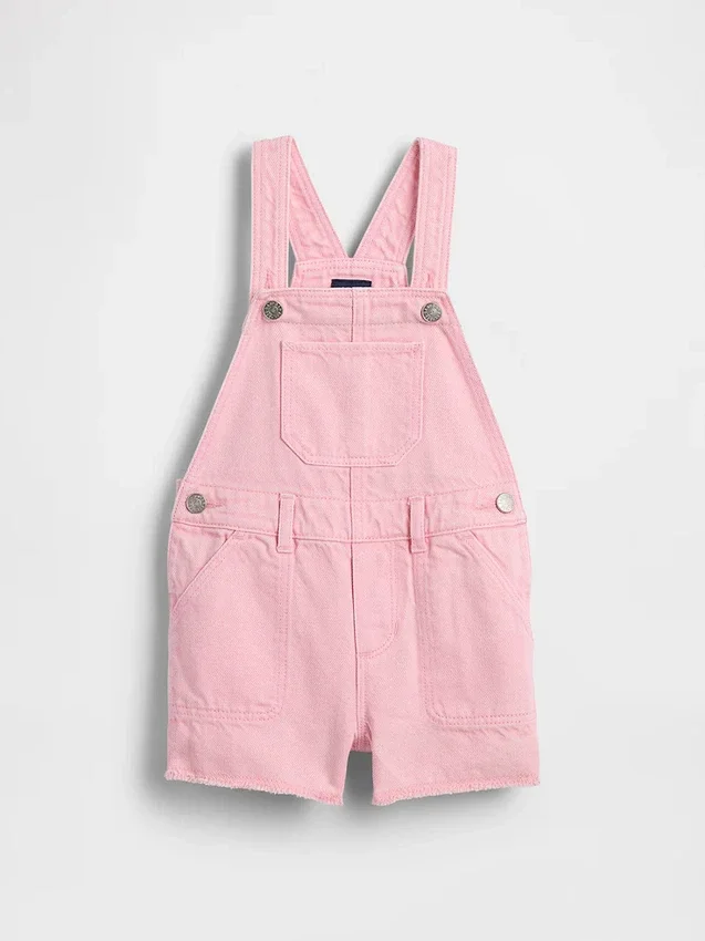 Ultrazachte denim shortalls voor Baby & Peuter