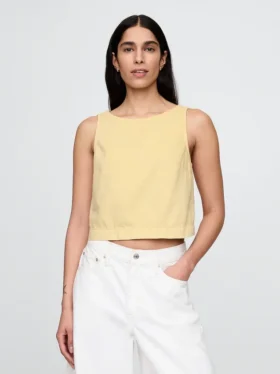 Ultrazachte denim tanktop