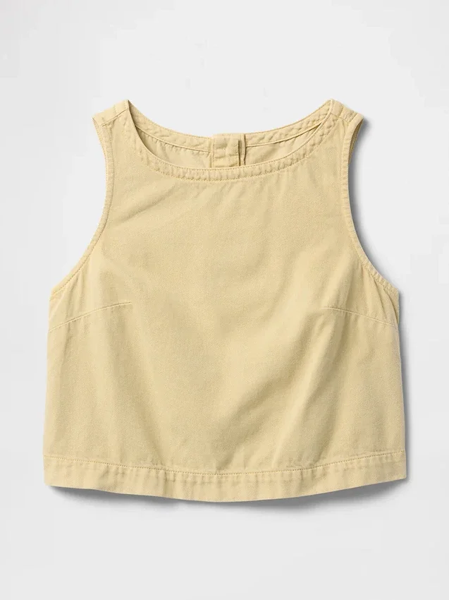 Ultrazachte denim tanktop