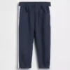 Ultrazachte gestreepte broek met elastische tailleband voor Baby & Peuter
