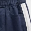 Ultrazachte gestreepte broek met elastische tailleband voor Baby & Peuter