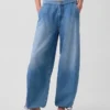 Ultrazachte Horseshoe-Jeans met middelhoge taille