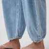 Ultrazachte Horseshoe-Jeans met middelhoge taille