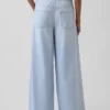 Ultrazachte, ruimvallende Jeans met middelhoge taille