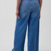 Ultrazachte, ruimvallende Jeans met middelhoge taille