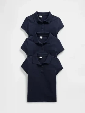 Uniform-polo voor kinderen (3-pack)