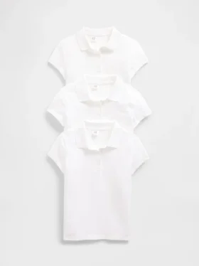 Uniform-polo voor kinderen (3-pack)