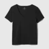 V-hals T-shirt van biologisch katoen (Vintagesoft)