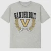 Vanderbilt University Laurels donker T-shirt met opdruk