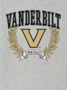 Vanderbilt University Laurels donker T-shirt met opdruk