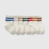Varsity-gestreepte kwartsokken voor Baby & Peuter (7-pack)