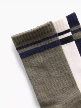 Varsity-korte sokken voor kinderen (3-pack)