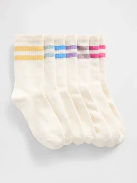 Varsity-korte sokken voor kinderen (7-pack)