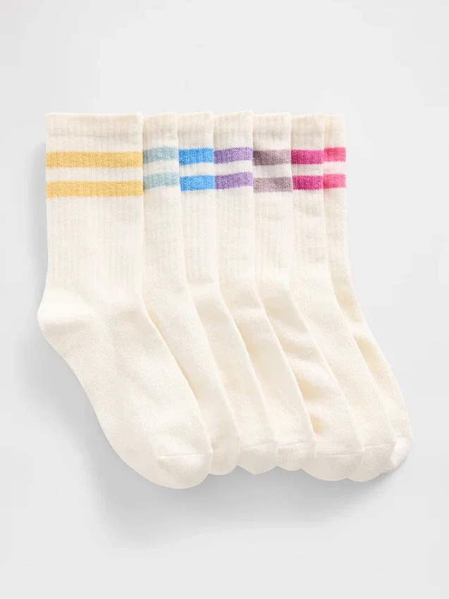 Varsity-korte sokken voor kinderen (7-pack)