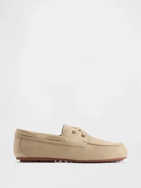 Vegan suède loafers voor kinderen