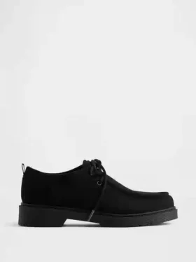 Vegan suède loafers voor kinderen