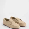 Vegan suède loafers voor kinderen