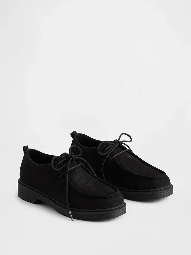 Vegan suède loafers voor kinderen