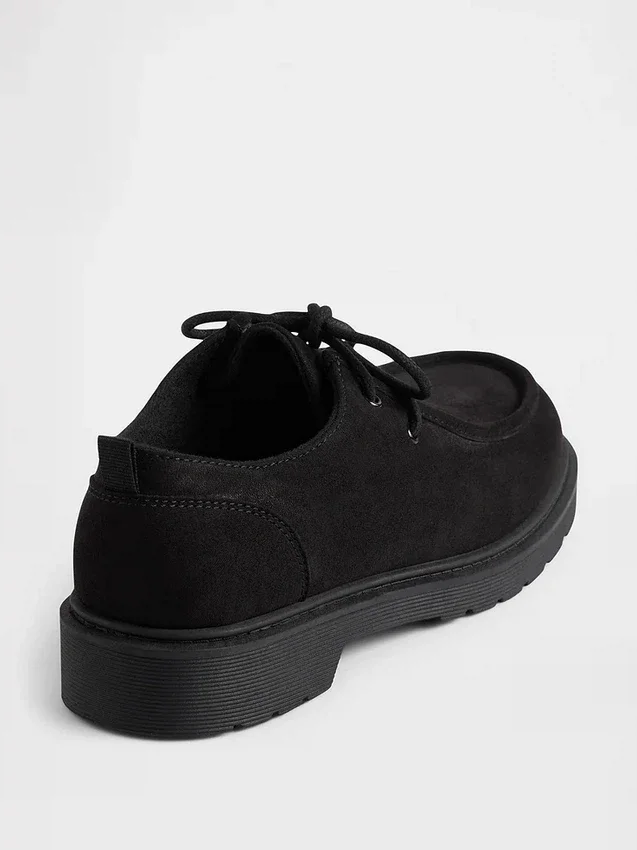 Vegan suède loafers voor kinderen