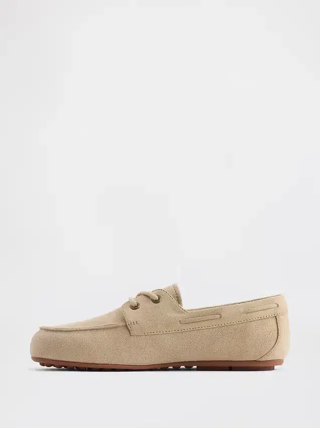 Vegan suède loafers voor kinderen