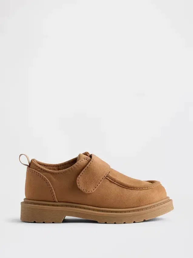 Vegan suède loafers voor peuters