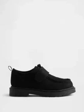 Vegan suède loafers voor peuters