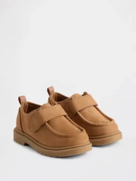 Vegan suède loafers voor peuters