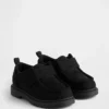 Vegan suède loafers voor peuters