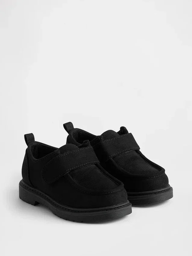 Vegan suède loafers voor peuters