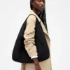 Vegan suède slouchy draagtas