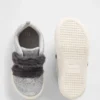 Veganistische glitter-sneakers met bont voor peuters