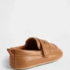 Veganistische leren loafers voor baby’s