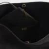 Veganistische suède bucketbag