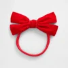 Velours haarband met strik voor baby’s