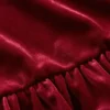Velours peplumtop voor kinderen