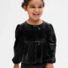 Velours topje met strik voor Baby & Peuter