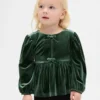 Velours topje met strik voor Baby & Peuter