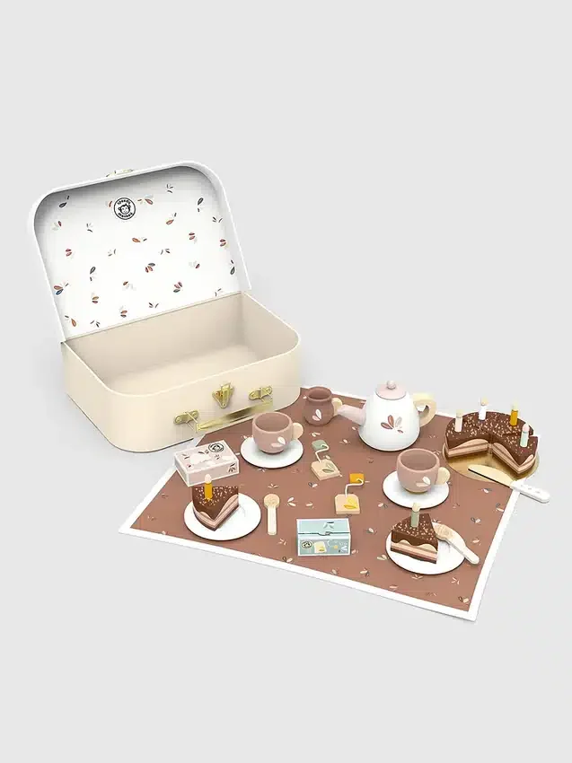 Verjaardagstheeservies voor peuters