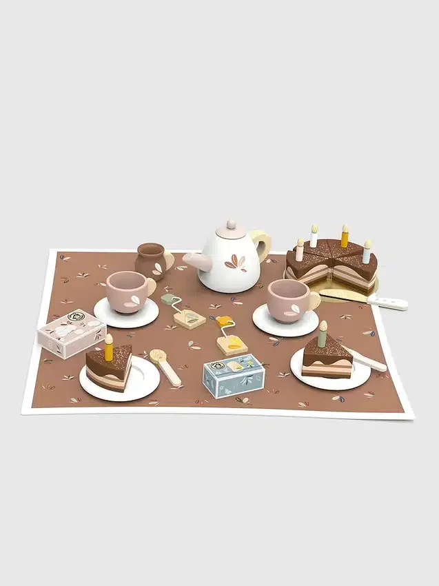Verjaardagstheeservies voor peuters