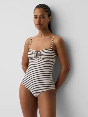Verstelbaar bandeau-badkleding