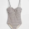 Verstelbaar bandeau-badkleding