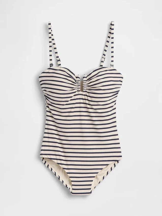 Verstelbaar bandeau-badkleding