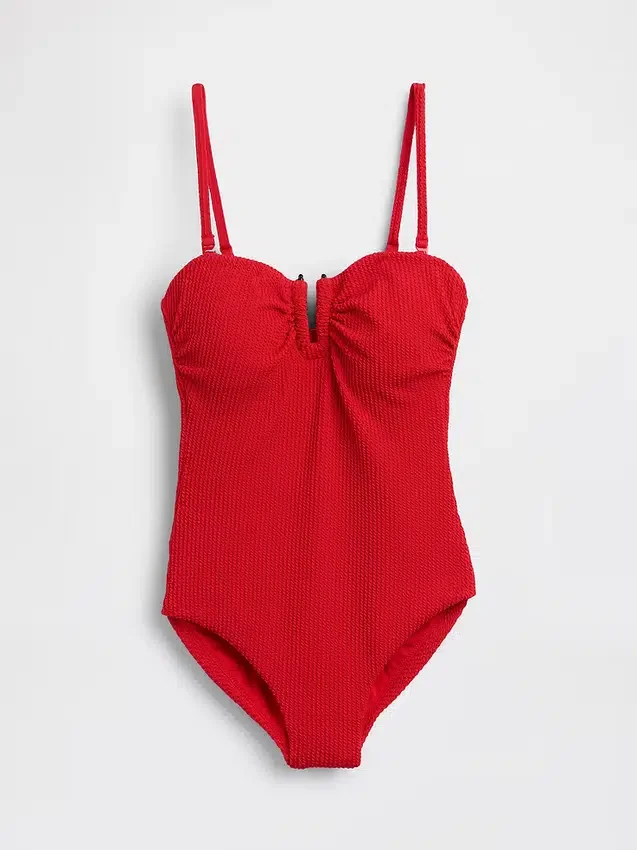 Verstelbaar bandeau-badkleding