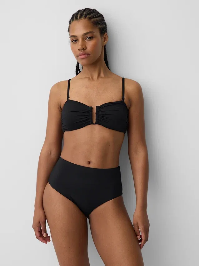Verstelbare bandeau-bikinitop