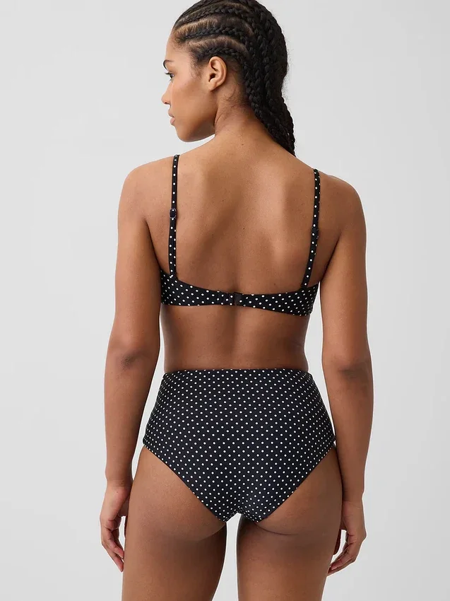 Verstelbare bandeau-bikinitop