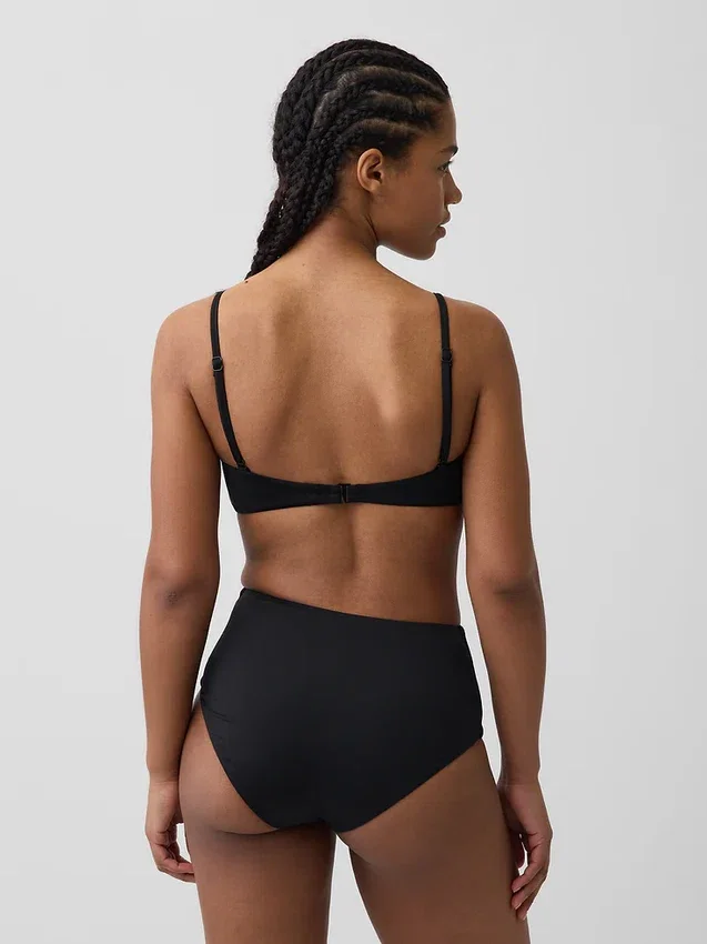 Verstelbare bandeau-bikinitop