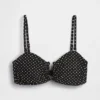 Verstelbare bandeau-bikinitop