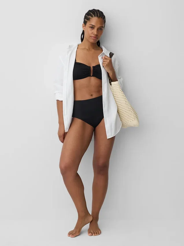 Verstelbare bandeau-bikinitop