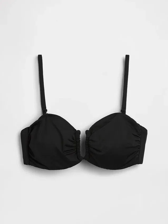 Verstelbare bandeau-bikinitop
