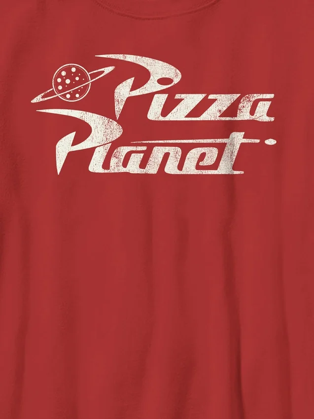 Vintage Pizza-T-shirt voor kinderen met Toy Story-motief